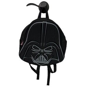 Star Wars Darth Vader Backpack Black Silver Small Bag Disney